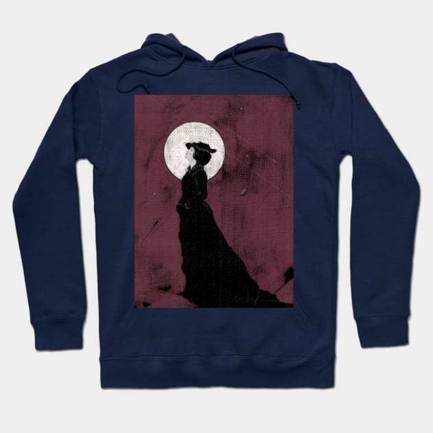 Lady Night Hoodie by IlyaArtist